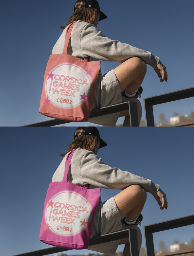 Tote bag de la Corsica Games Week